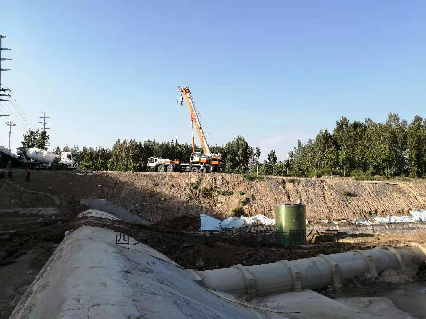 富平温泉河公园一体化提水泵站项目